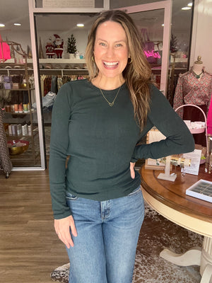 The Essential Out-Seam Long Sleeve