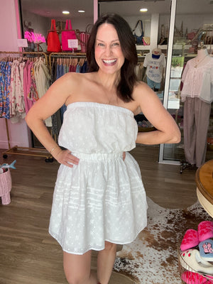 Sweet Escape Eyelet Dress