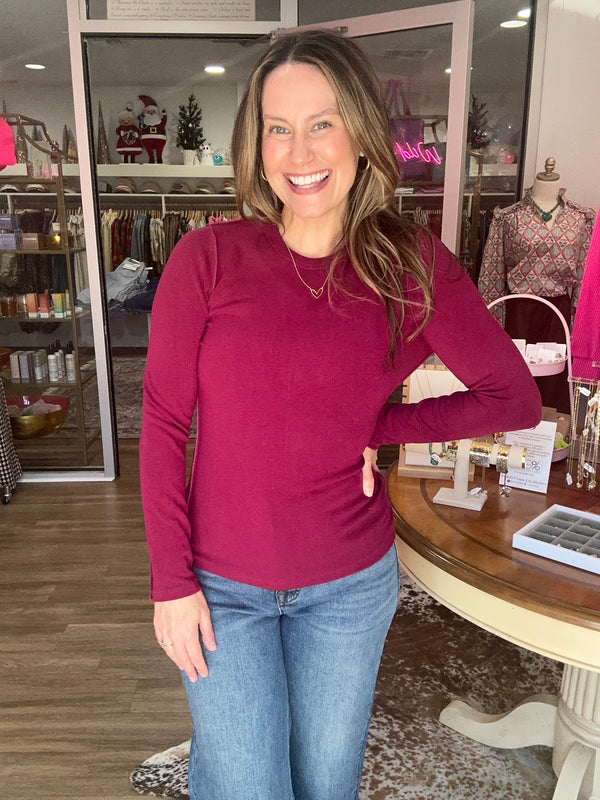 The Essential Out-Seam Long Sleeve