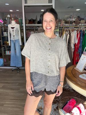 Mocha Moments Sweater Top
