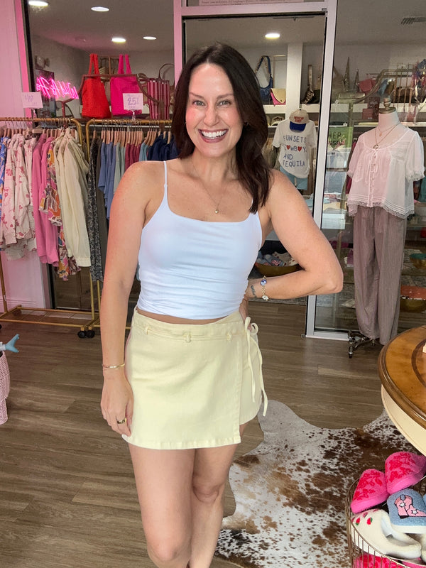 Buttercup Wrap Skort