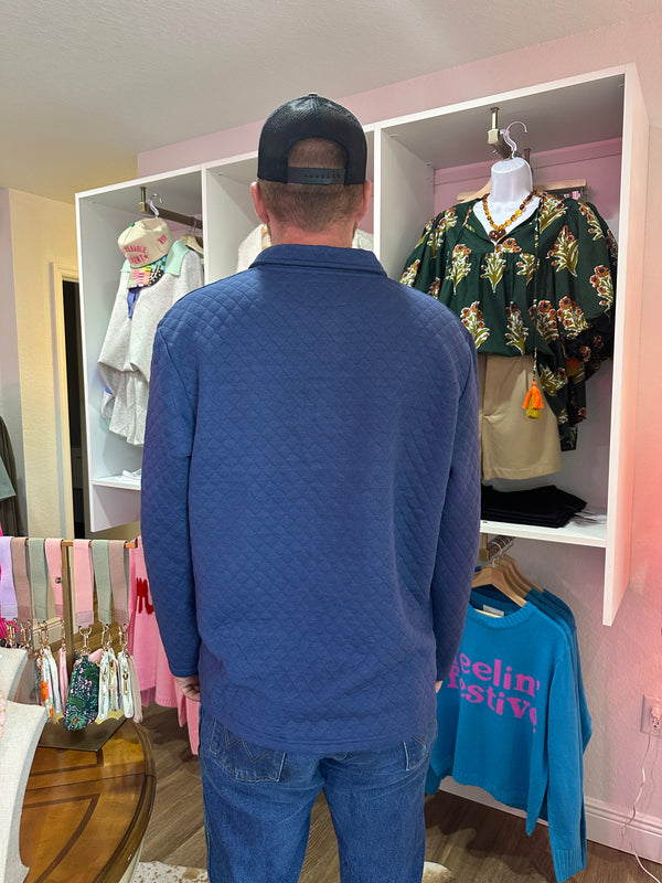 Diamond Patterned Pullover