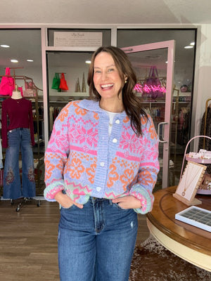 Spring Fling Knit Sweater