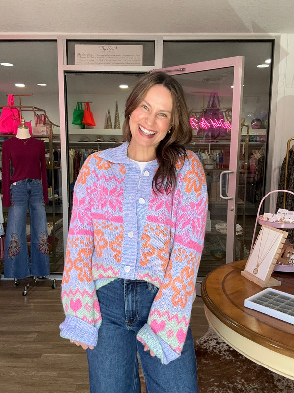 Spring Fling Knit Sweater