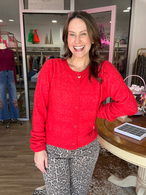 Scarlet Cardigan