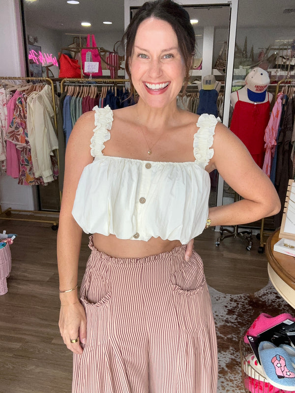 Sweet Meadow Ruffle Tank