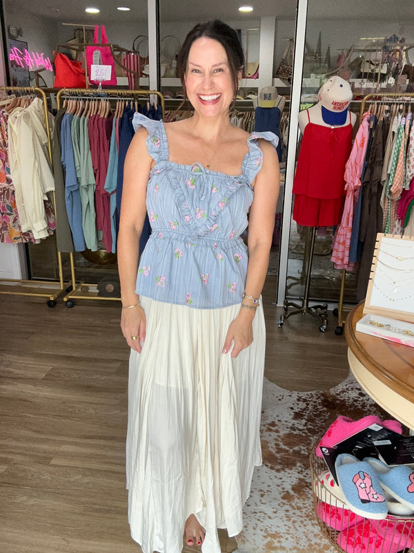 Graceful Flow Maxi Skirt