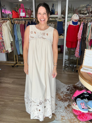 Meadow Lace Maxi Dress