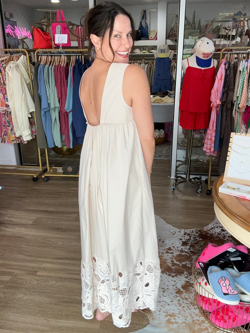 Meadow Lace Maxi Dress