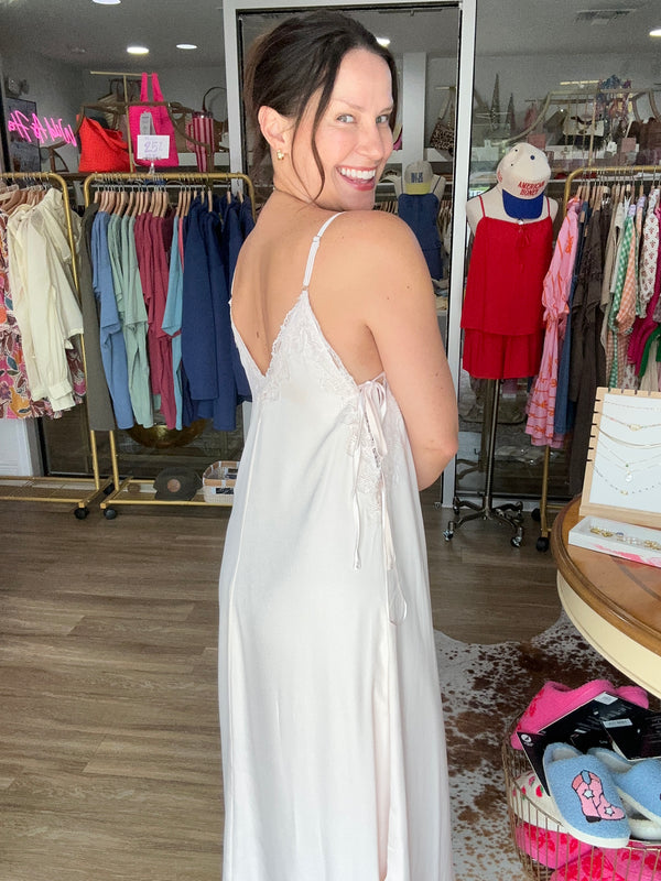 Blush Romance Maxi Dress