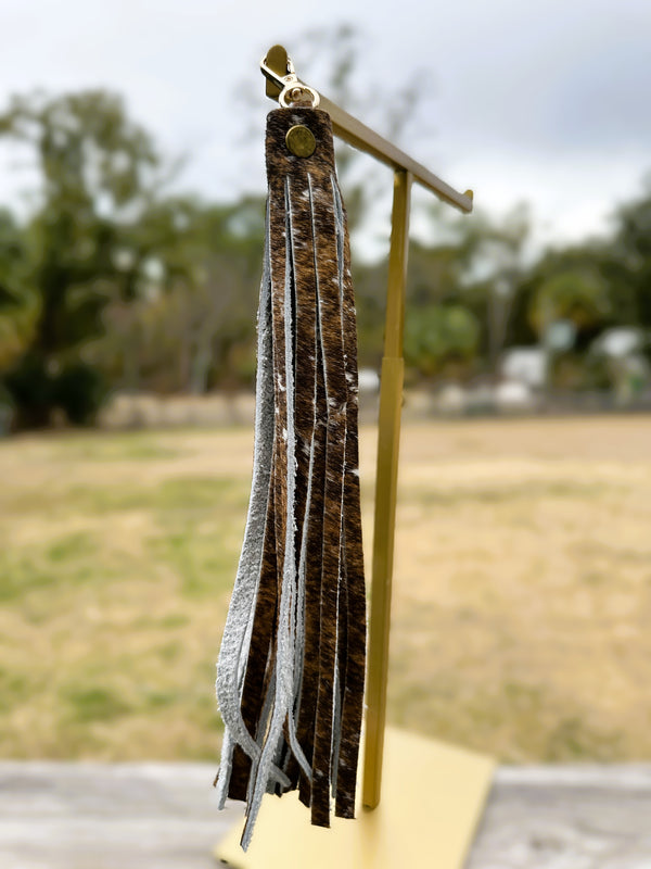 The 12” Leather Tassel – Statement Accent