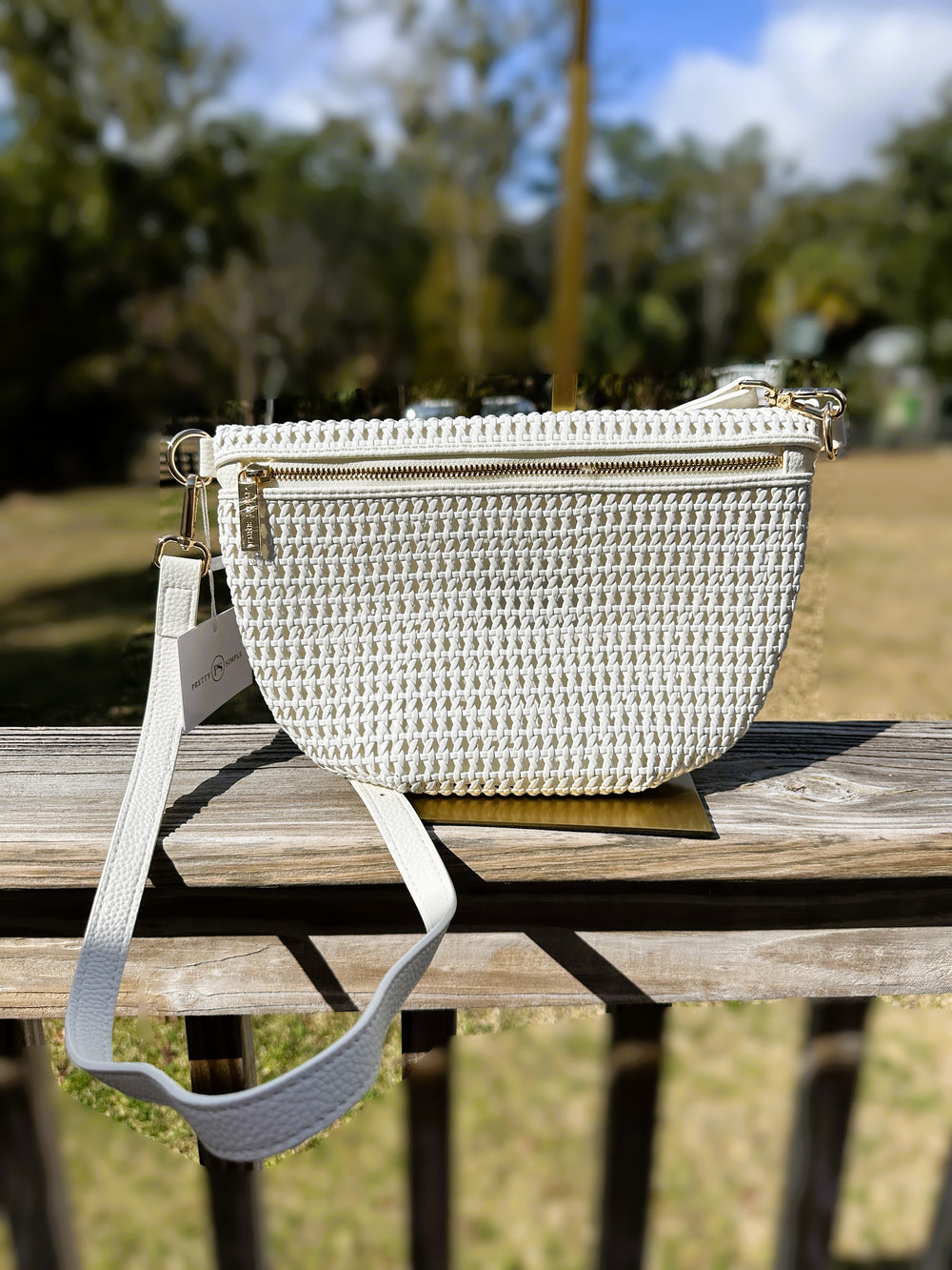 The Westlyn Bum Bag – White