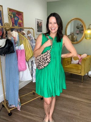 The Jolie Puffer Bum Bag – Leopard