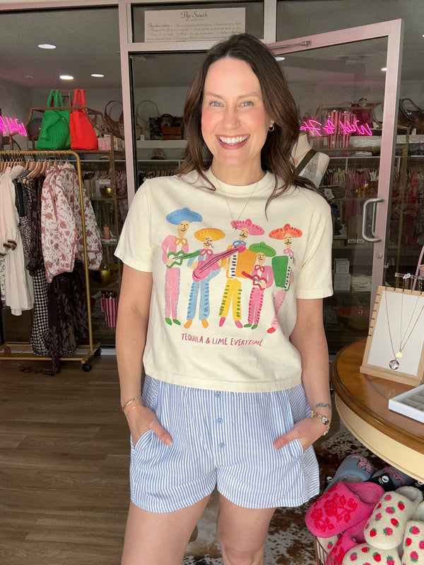 Blue Stripe Boxer Short