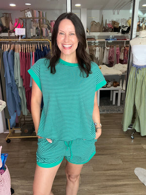 Easy Days Striped Lounge Set