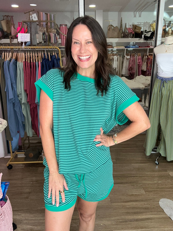 Easy Days Striped Lounge Set