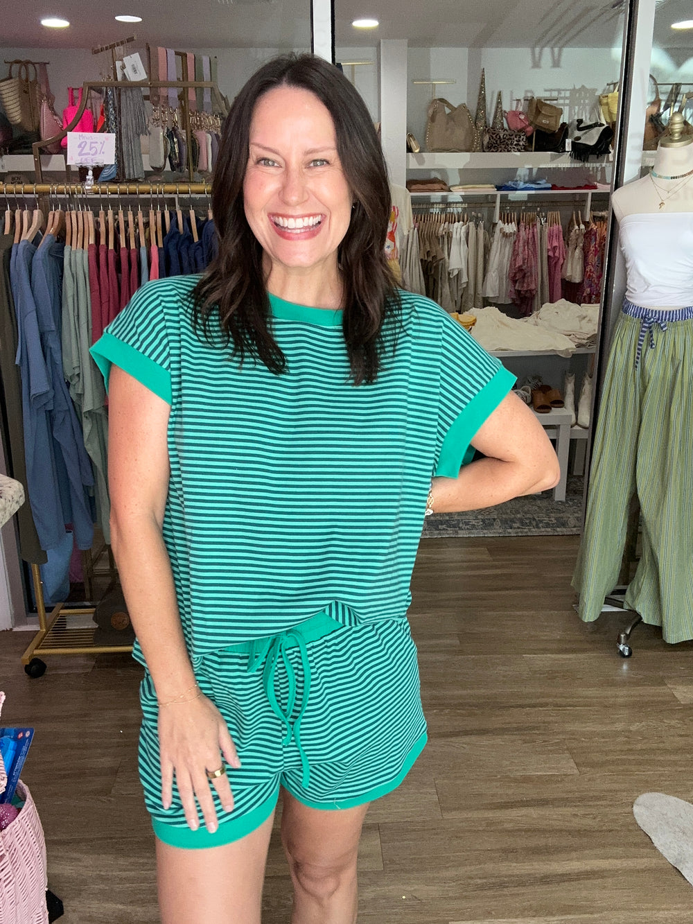 Easy Days Striped Lounge Set