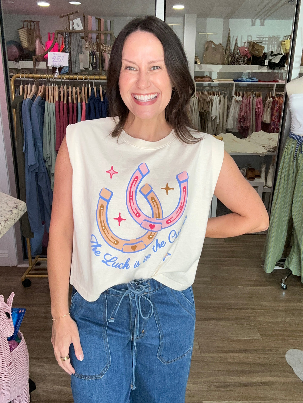 Luck Is in the Curves Tank