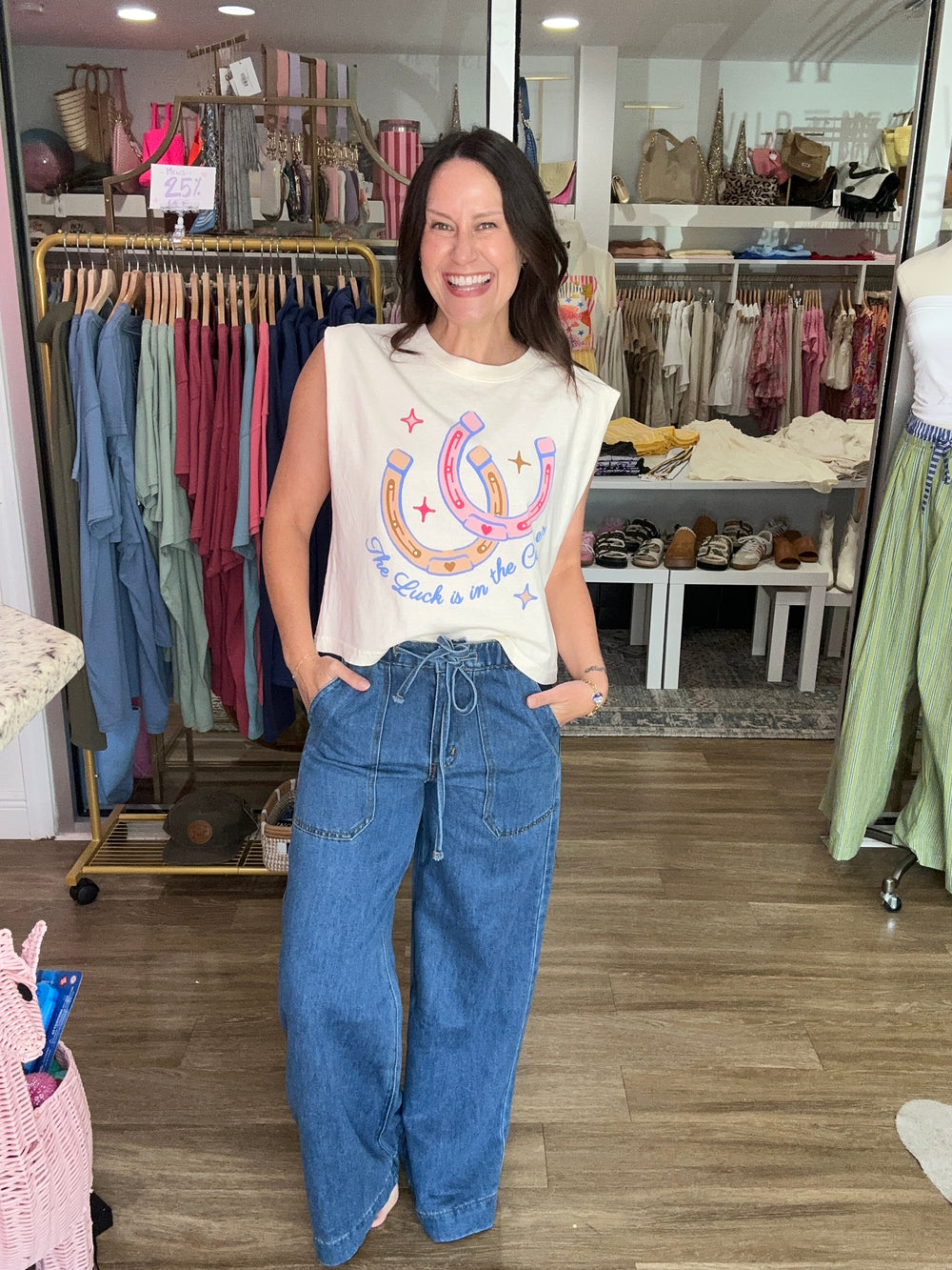 Easy Does It Denim Pants