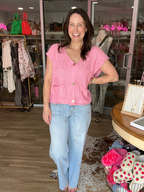 Rosalind Mid Rise Wide Leg Jean