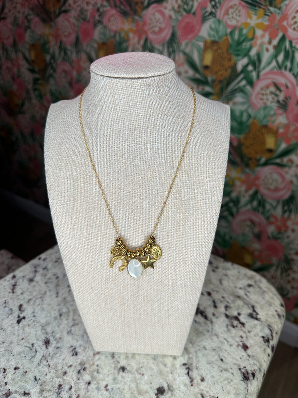 Lucky Little Things Charm Necklace