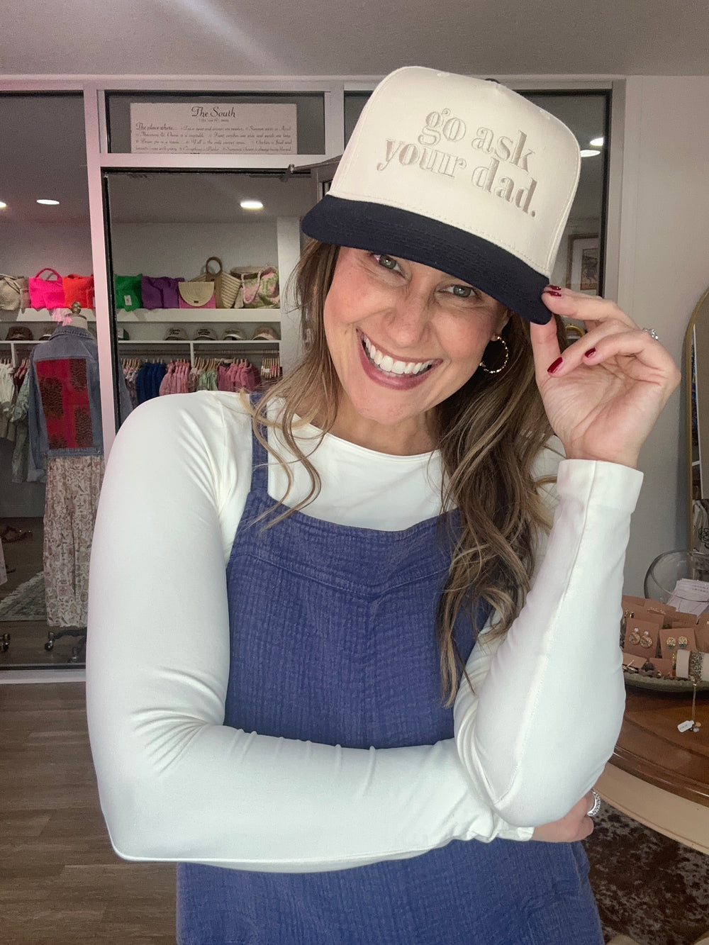 “Go Ask Your Dad” Trucker Hat