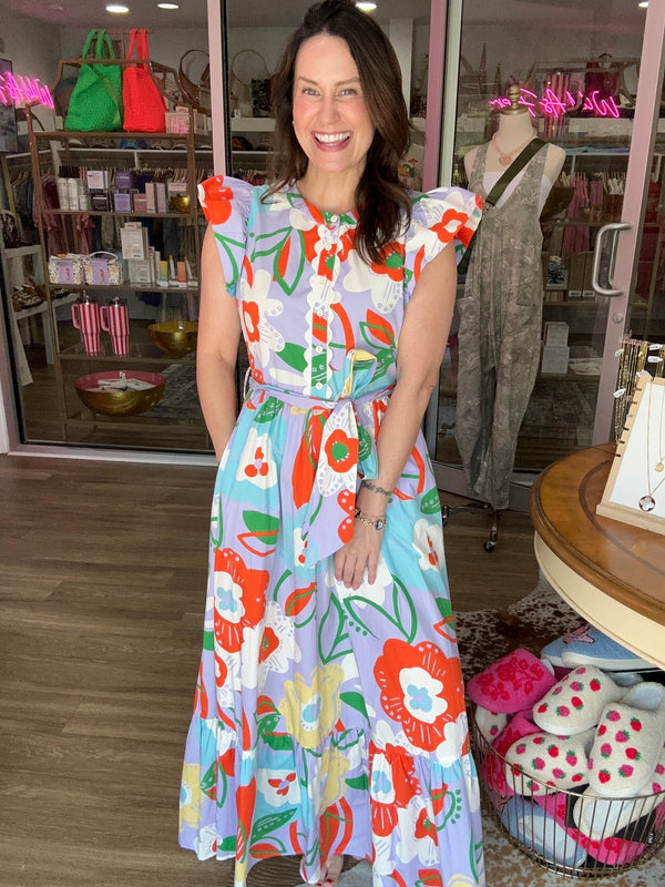 Painter’s Petals Maxi