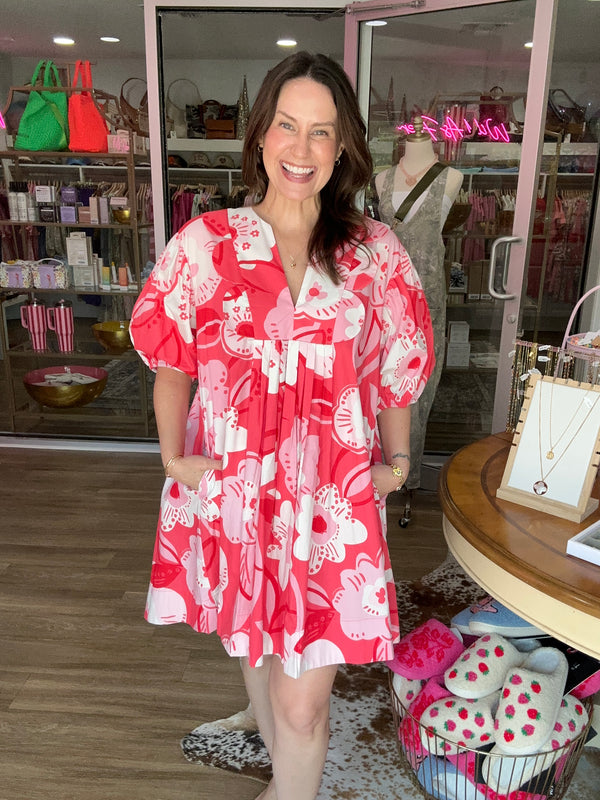 Painted Petals Dress