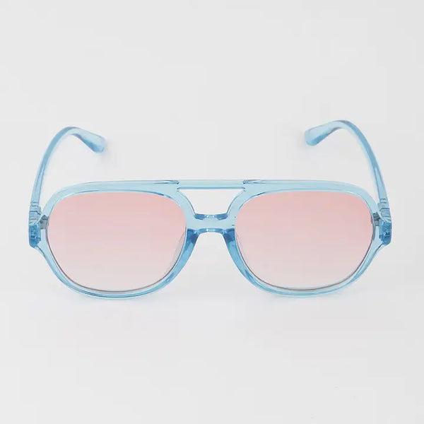 Bright Gradient Aviator Sunglasses