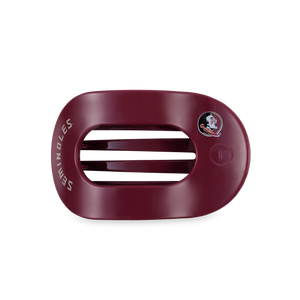 Flat Round Hair Clip | Medium | Go Noles!