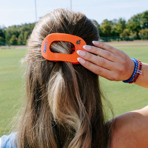 Flat Round Hair Clip | Medium | Go Gators!