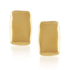 Hayden Statement Earring: Gold