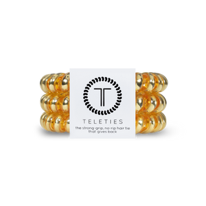 Spiral Hair Coils | Large | Sunset Gold Hair Ties
