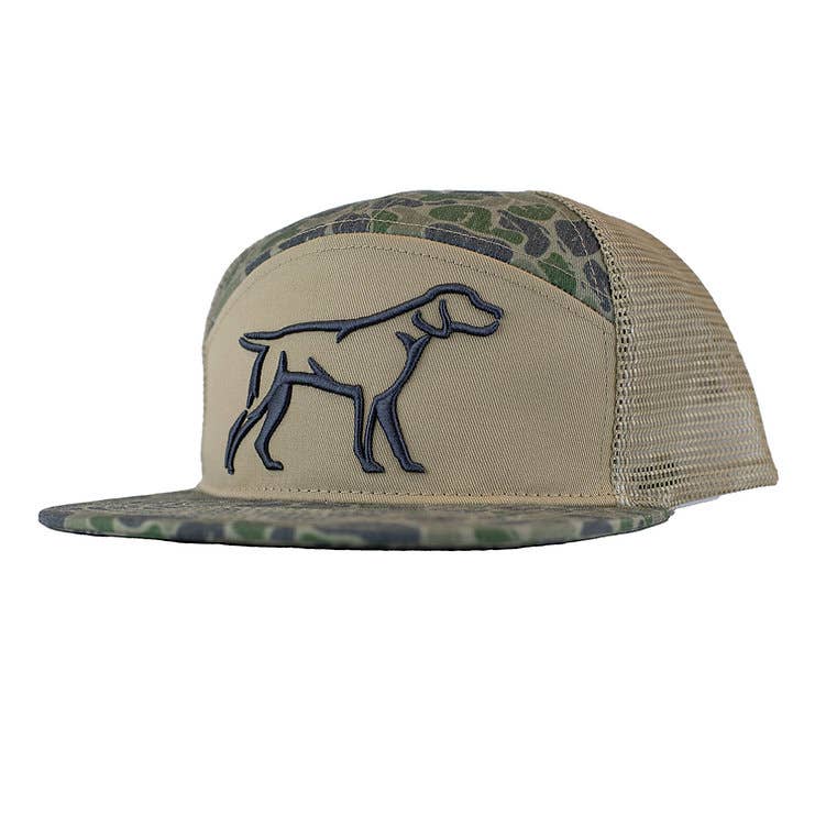 Backwoods Camo 7 Panel Hat