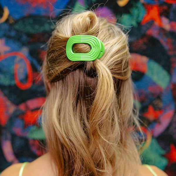 Flat Round Hair Clip | Tiny | Glow For It