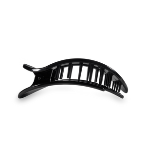 Round Flat Hair Clip | Med. | Jet Black