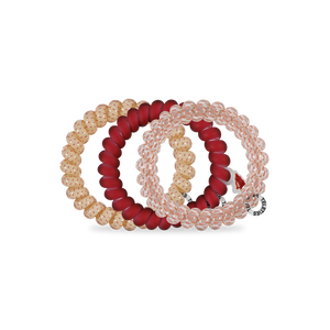 Spiral Hair Coils | Large | Go Noles! Hair Ties