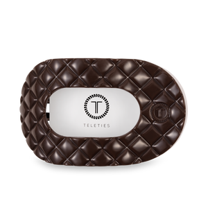 Flat Round Hair Clip | Large | Truly Taupe Quilted