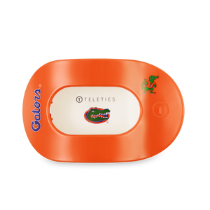 Flat Round Hair Clip | Large | Go Gators!