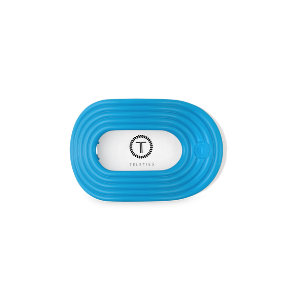 Flat Round Hair Clip | Small | Miami Vice