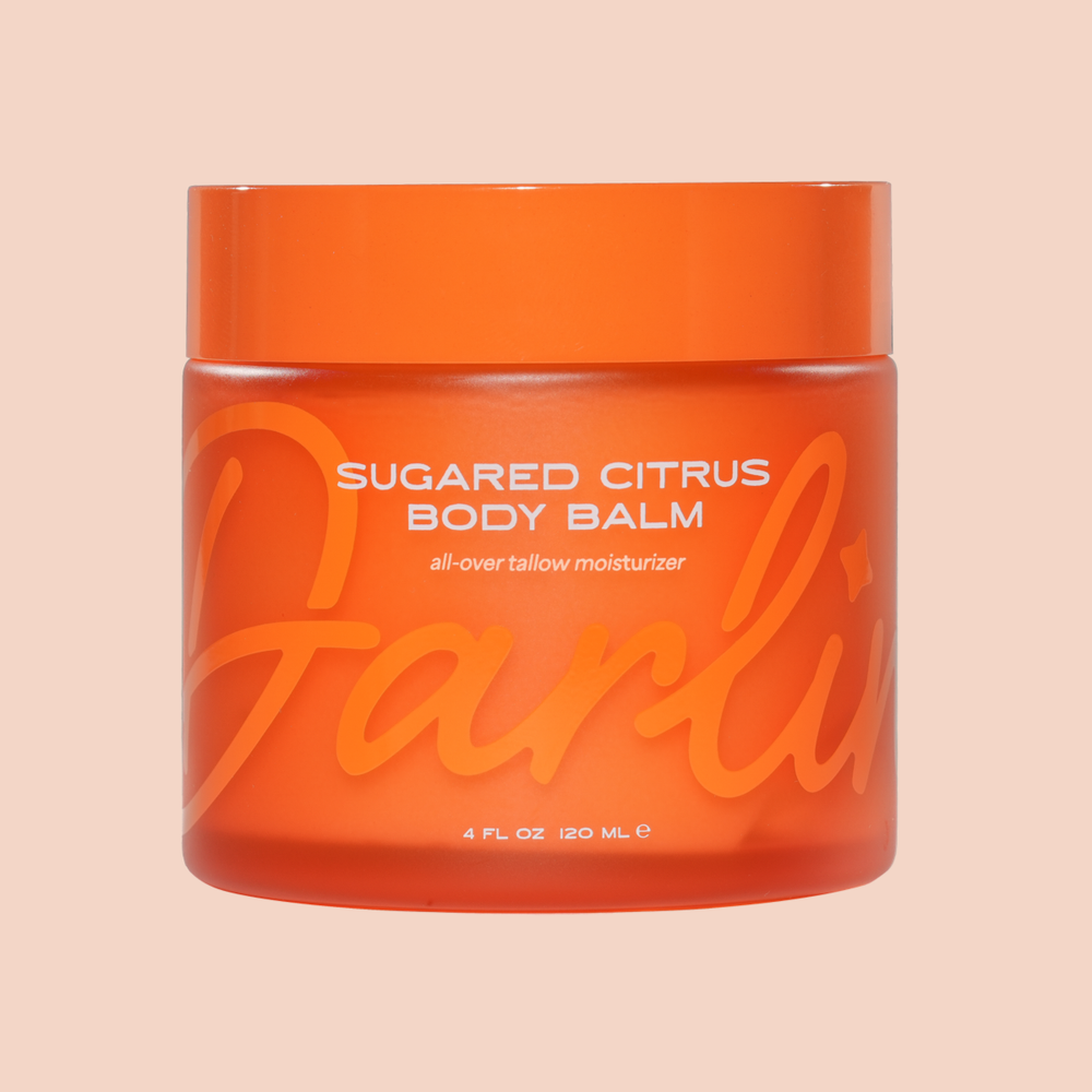 Citrus Vanilla Tallow Body Butter Moisturizer - 100% Natural