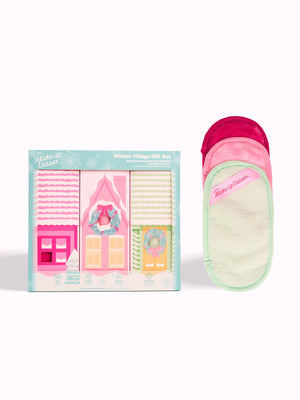 Winter Village 3pc MakeUp Eraser Gift Set
