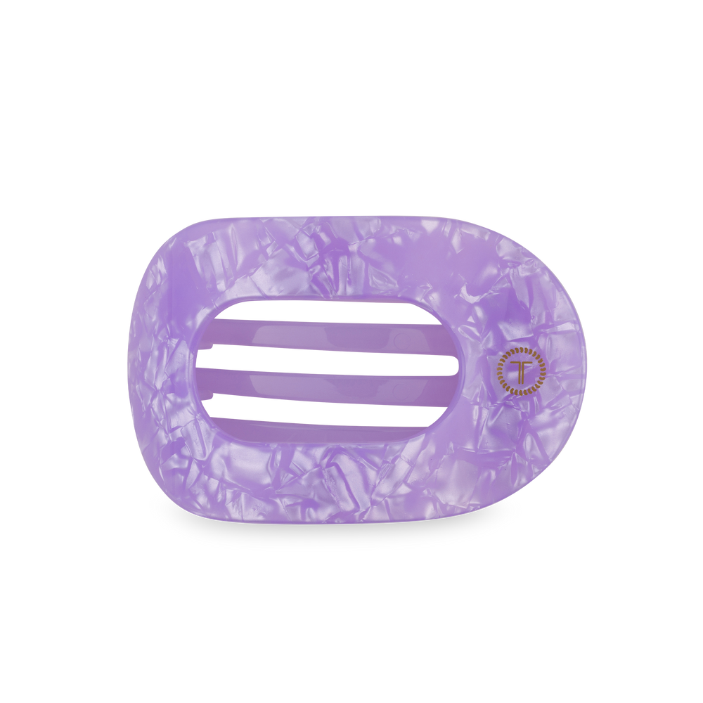 Flat Round Hair Clip | Medium | Lavender Mist