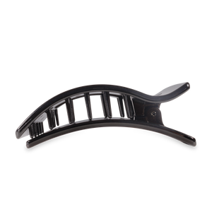 Flat Rectangle Hair Clip | Large | Jet Black