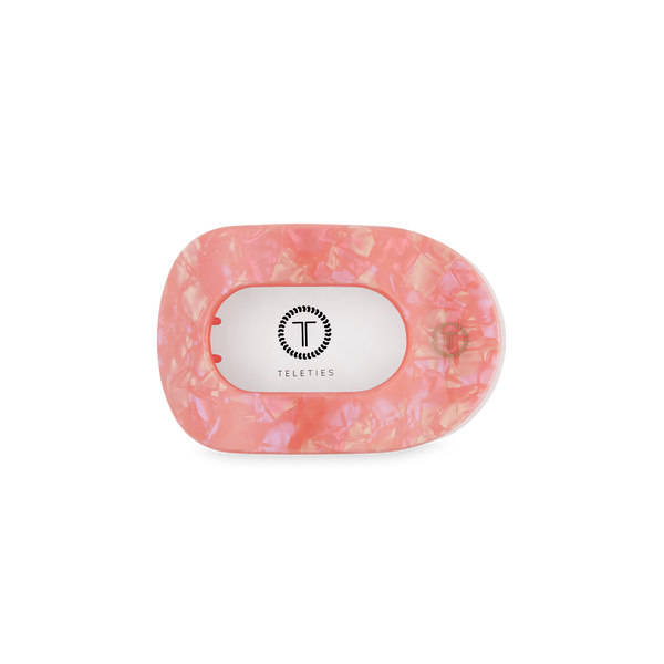 Flat Round Hair Clip | Small | Dreamsicle