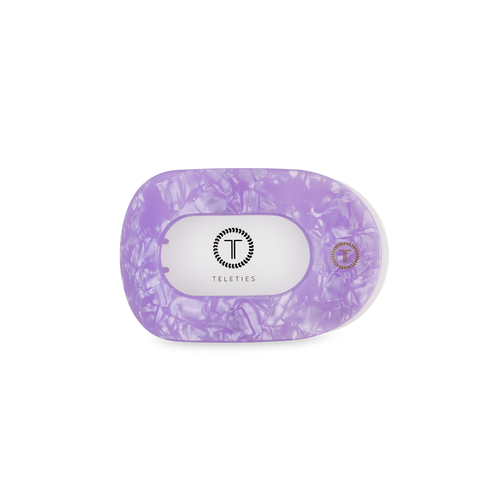 Flat Round Hair Clip | Small | Lavender Mist