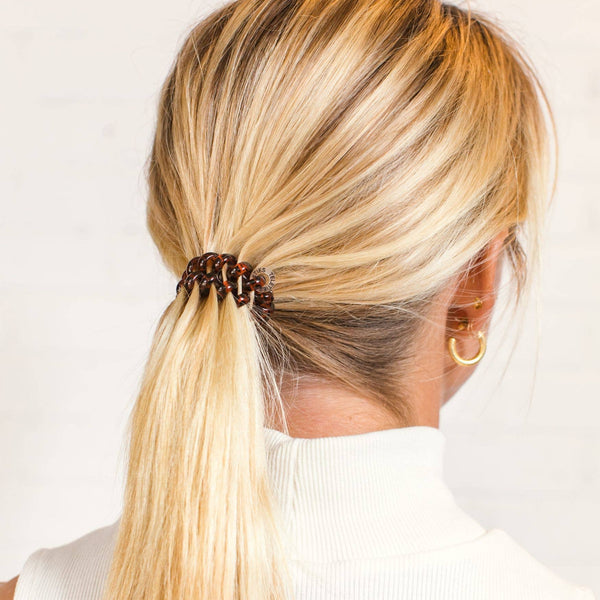Spiral Hair Coils | Large | Tortoise Hair Ties