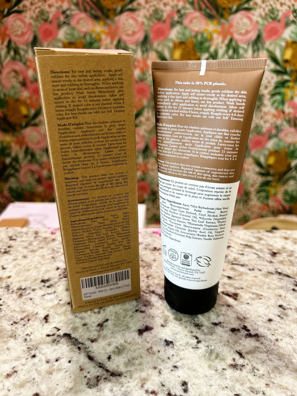 Self Tanner Body Lotion 7.5oz, (2 Shades)