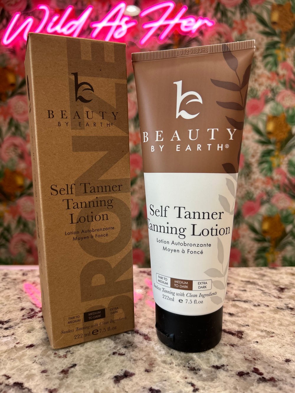 Self Tanner Body Lotion 7.5oz, (2 Shades)