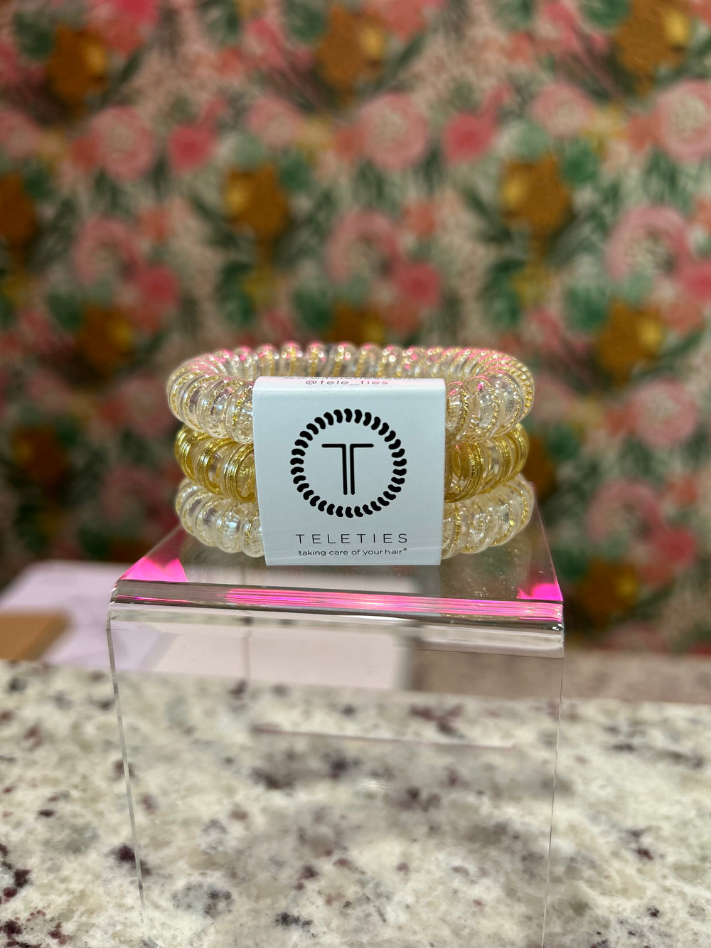 TELETIES Spiral Hair Coils | Large | Luxury Living Hair Ties